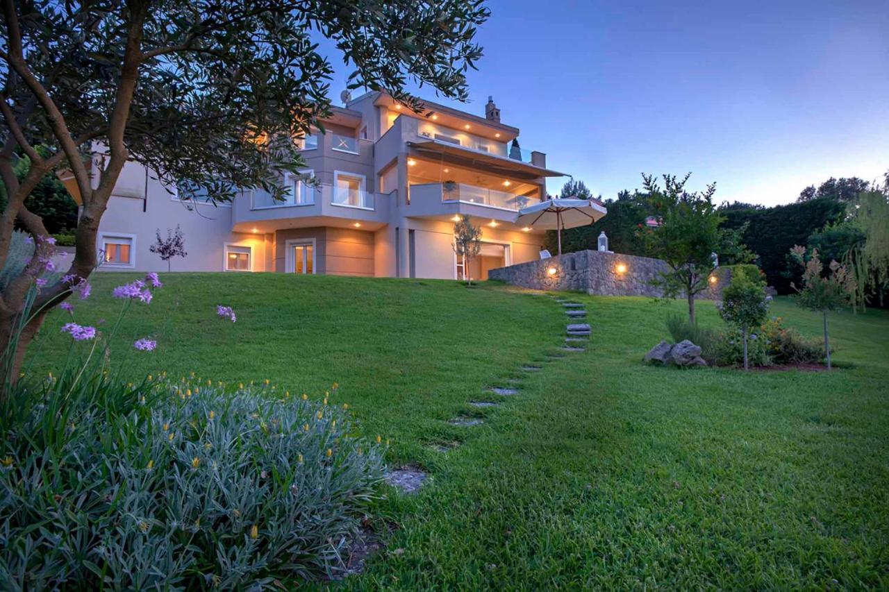 Marina View Luxury Home Gouviá Eksteriør bilde