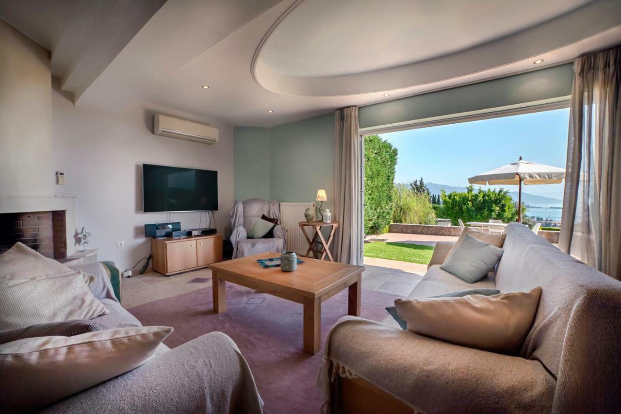 Marina View Luxury Home Gouviá Eksteriør bilde